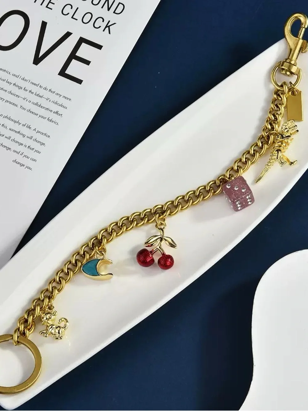 brand new bag charm chain extender for bags